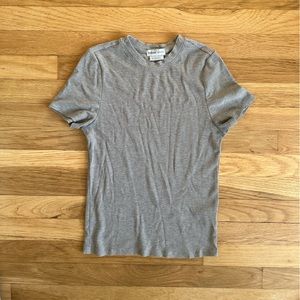 Prana Short Sleeve Gray Shirt